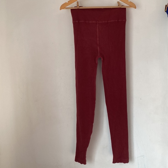 Anthropologie M Everyday Seamless Ribbed Leggings - Picture 4 of 11
